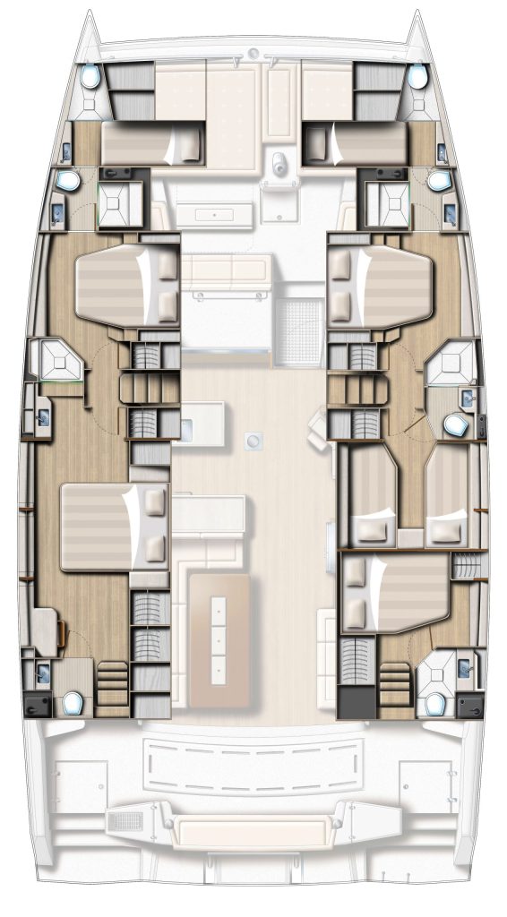 EGOcharter - Bali 5.4 catamaran - Fortune One