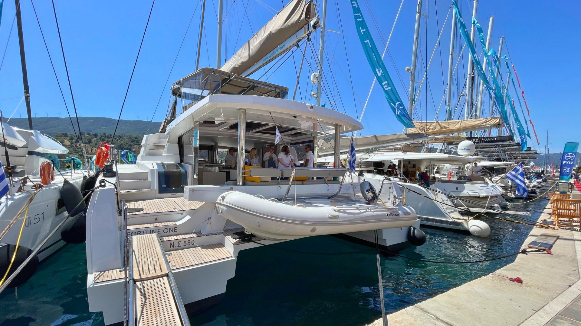 EGOcharter - Crewed Bali 5.4 for charter in Greece