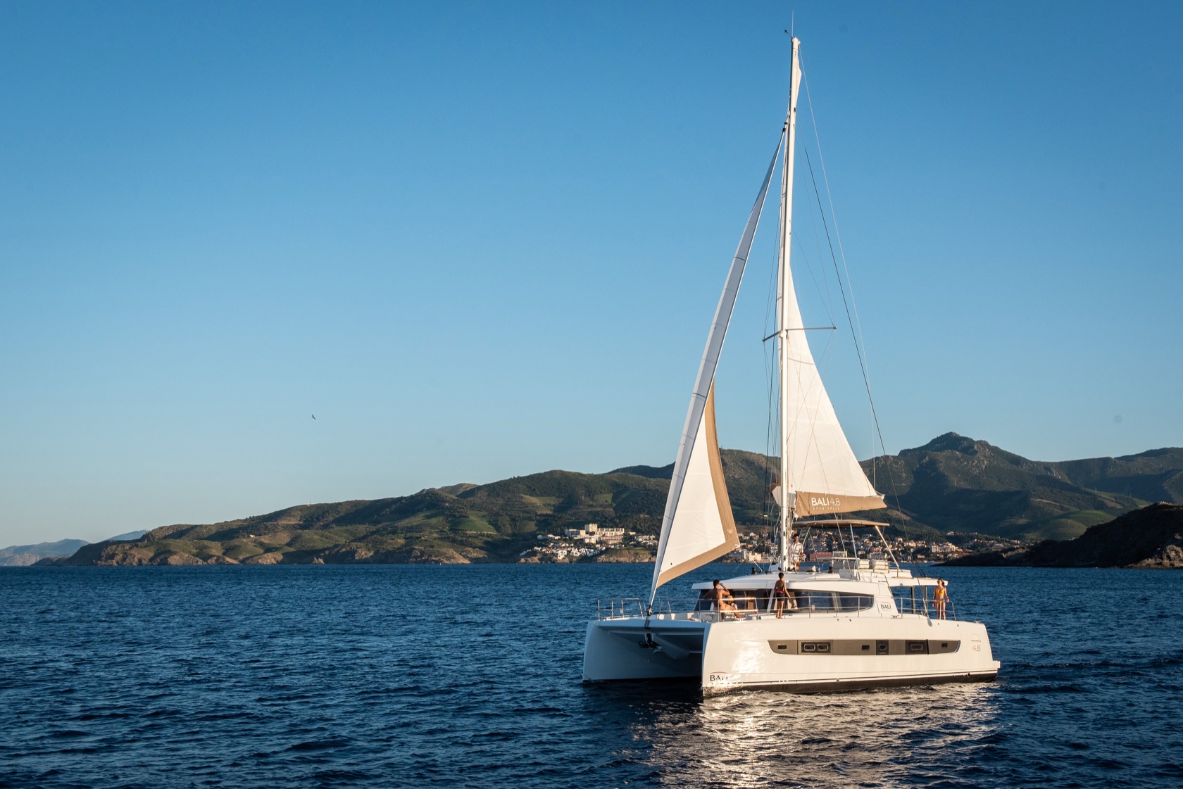 EGOcharter - OKSY catamaran Bali 4.8 for charter in Greece