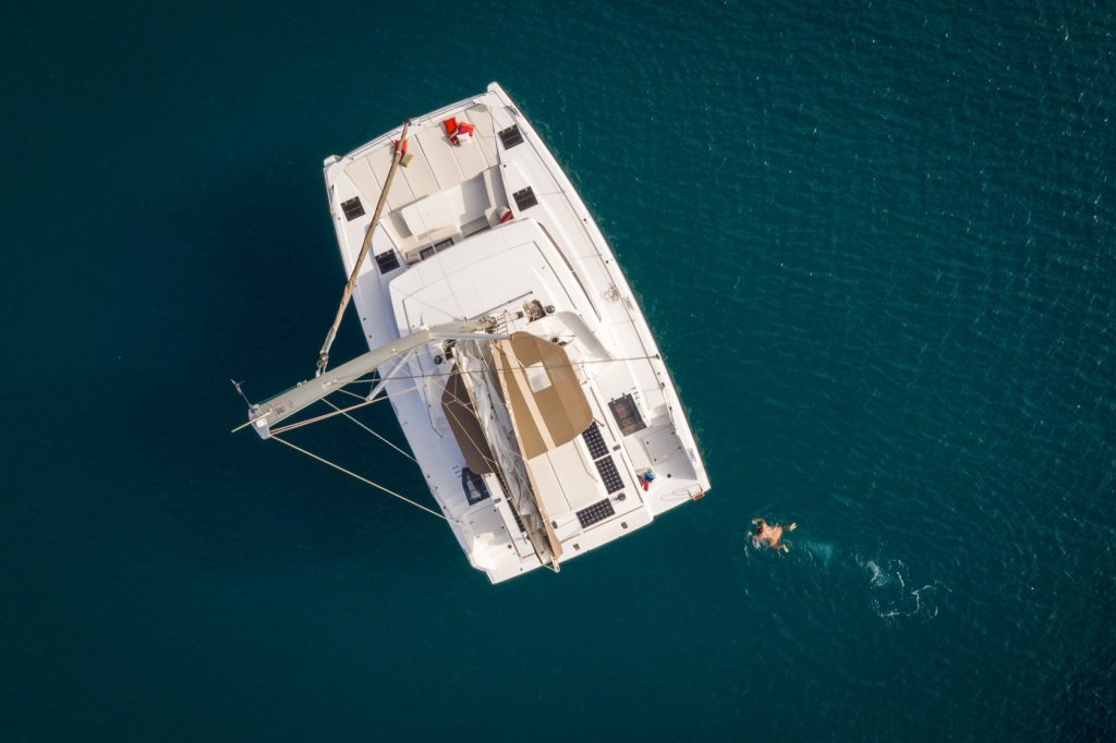 EGOcharter - OKSY catamaran Bali 4.8 for charter in Greece