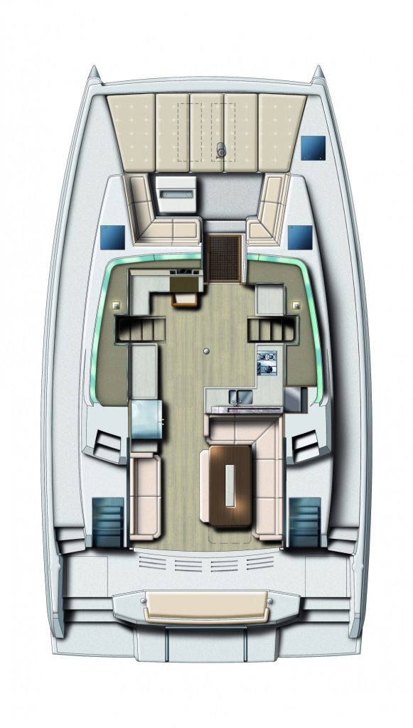 EGOcharter - OKSY catamaran Bali 4.8 for charter in Greece