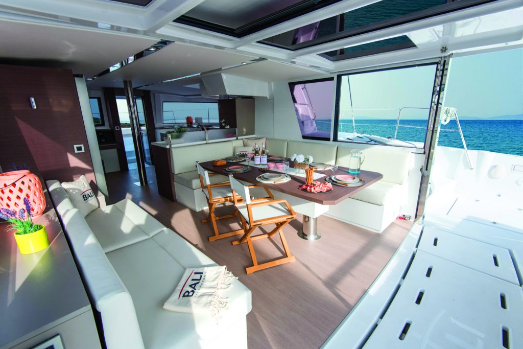 EGOcharter - OKSY catamaran Bali 4.8 for charter in Greece