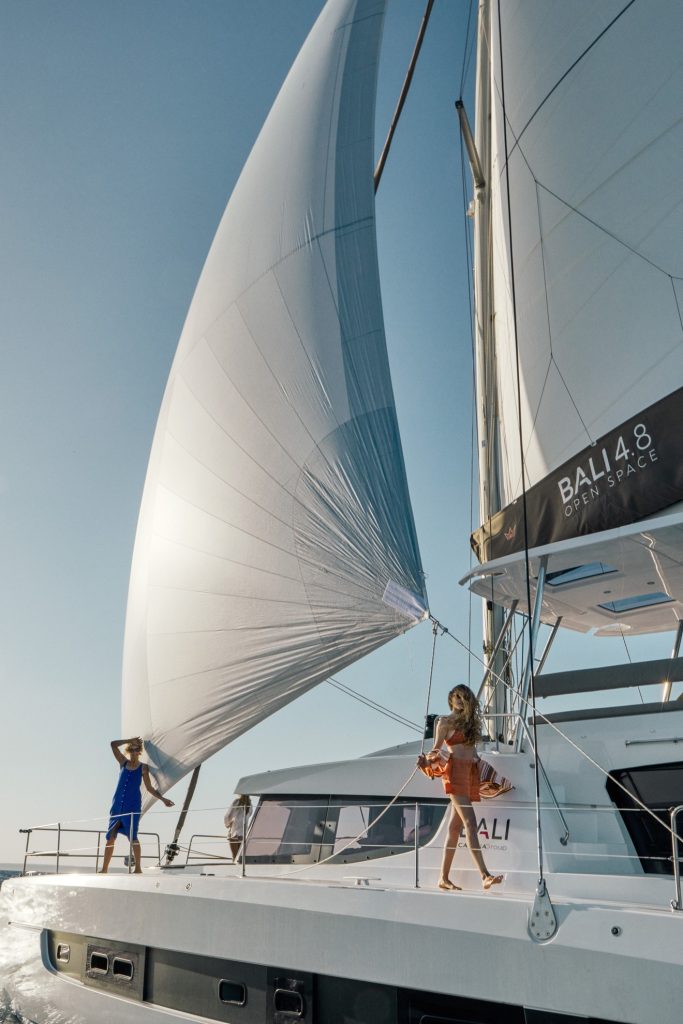 EGOcharter - OKSY catamaran Bali 4.8 for charter in Greece