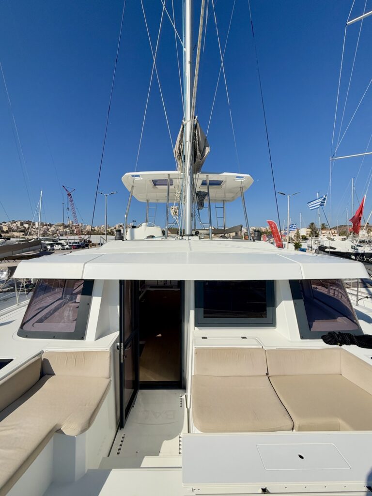 Oksy - Bali 4.8 catamaran for charter in Greece